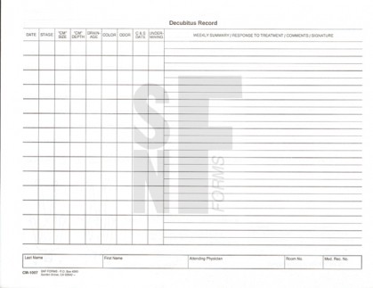 Decubitus Summary: CM-1007 (2)