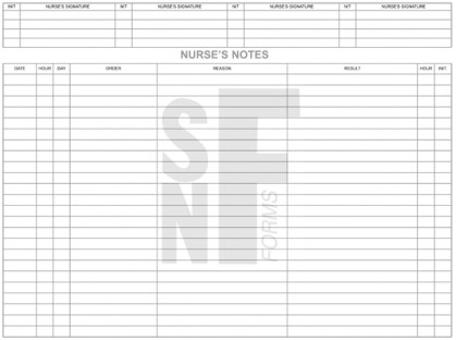 Treatment Sheet - Green Ink: Form-3L (2)