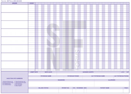 Medication Sheet - Blue Ink: Form-4L (1)