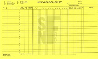 Medi-Caid Census Report: HMI-4015 (1)