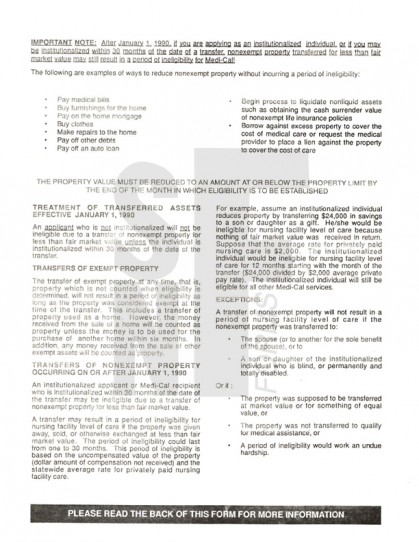 Medical Property Limitations: RADf-16 (3)