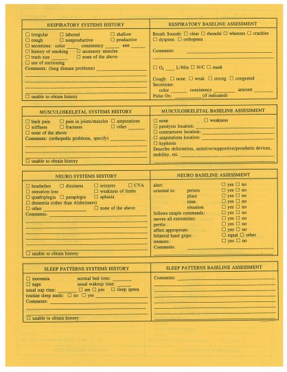 Resident Admission and Assessment Form: RNF-53 (4)