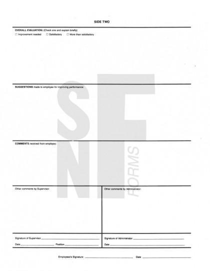 Employee Performance Evaluation: SNF-1049 (2)